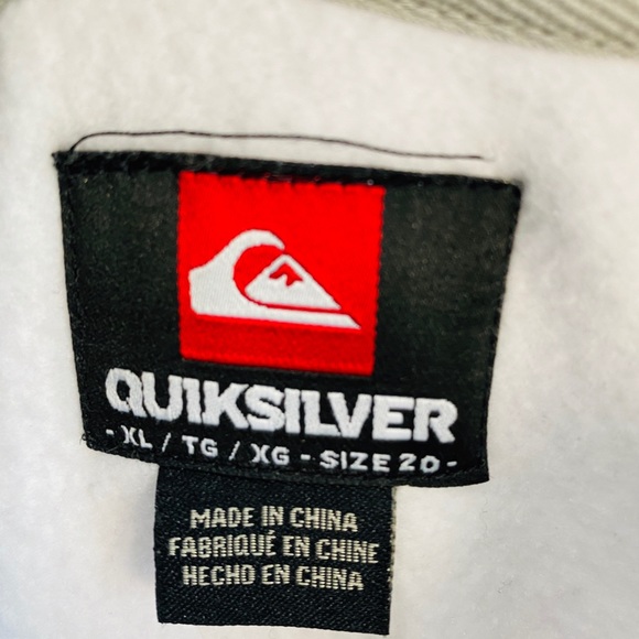 Quiksilver boys XL sz20. 2 zipper hooded sweaters - Picture 3 of 7